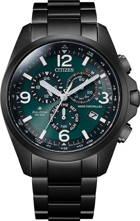 Citizen CB5925-82X Eco-Drive Funkuhr 42mm 20ATM (Analoguhr, Funkuhr, Chronograph, Gangreserveanzeige, 42 mm)