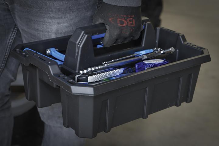 Actual product image BGS Tool Carrying Case Reinforced Plastic incl. Tool Assortment 11 pcs. (11 pieces)