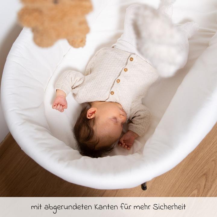 Produktbild Childhome Rattan Wiege mit Metallfüssen