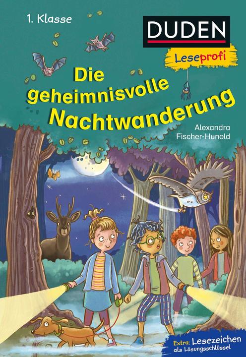 Actual product image Duden Leseprofi – Die geheimnisvolle Nachtwanderung, 1. Klasse (German, Alexandra Fischer-Hunold, 2021)