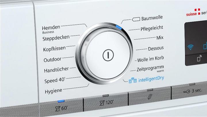 Produktbild Siemens iQ700 WT7HXM80CH (9 kg, Rechts, CH-Stecker)