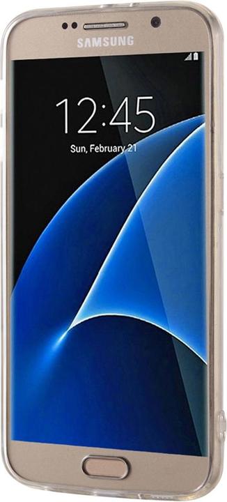 Produktbild König Design Handyhülle für Samsung Galaxy S7 Edge Schutzcase Backcover Bumper Etuis Schwarz (Samsung Galaxy S7 Edge)