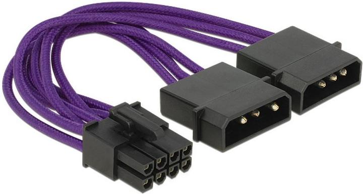 Image du produit Delock Adaptateur électrique 2x Molex à 8Pin pour carte graphique, 15cm