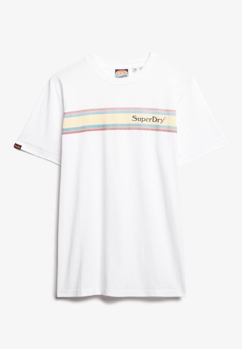Produktbild Superdry Lässiges Venue T-Shirt mit Streifen und Logo (S)