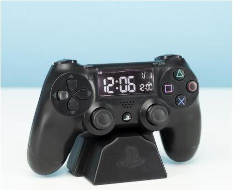 Actual product image Paladone Products Sony PlayStation Controller Alarm Clock