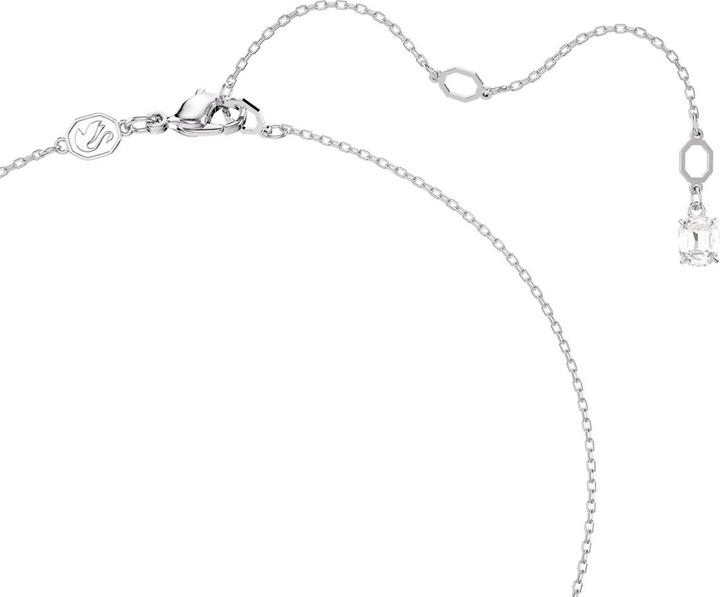 Produktbild Swarovski Stilla Halskette Oktagon Schliff Weiss (Swarovski Metall, 40 cm)