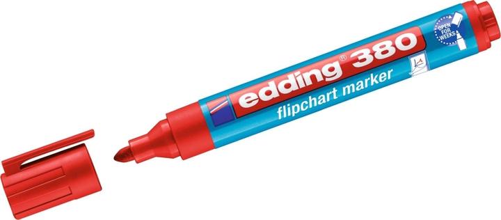 Produktbild Edding Flipchart Marker 380 (Rot, 3 mm, 1 x)