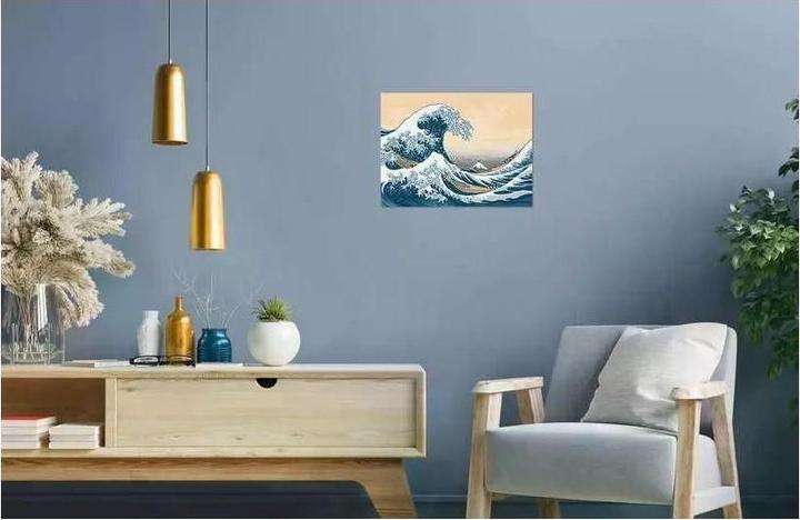 Image du produit Ravensburger Peinture par numéros La Grande Vague (Hokusai)