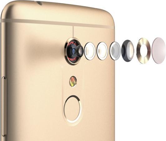 Produktbild ZTE Axon 7 (64 GB, Ion Gold, 5.50", Hybrid Dual SIM, 20 Mpx, 4G)