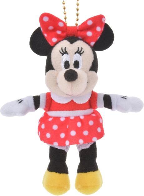 Disney Minnie plush key ring Japan style