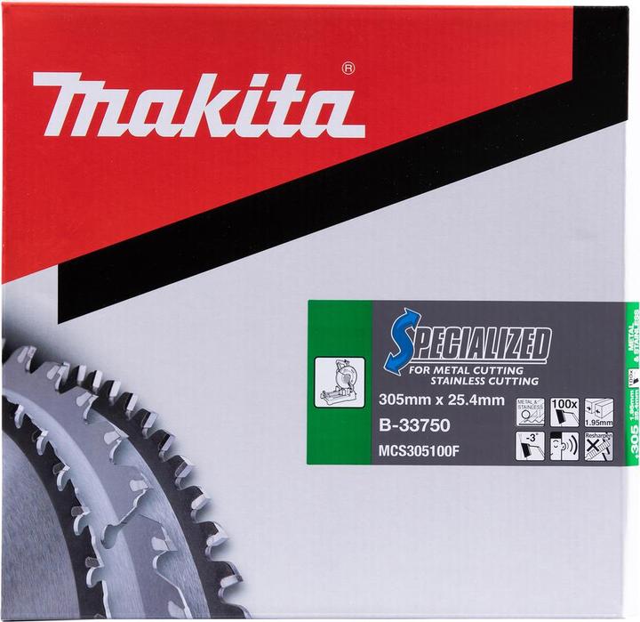 Produktbild Makita SPECIALIZED Sägeblatt für Metall & Edelstahl Ø 3055x100Z