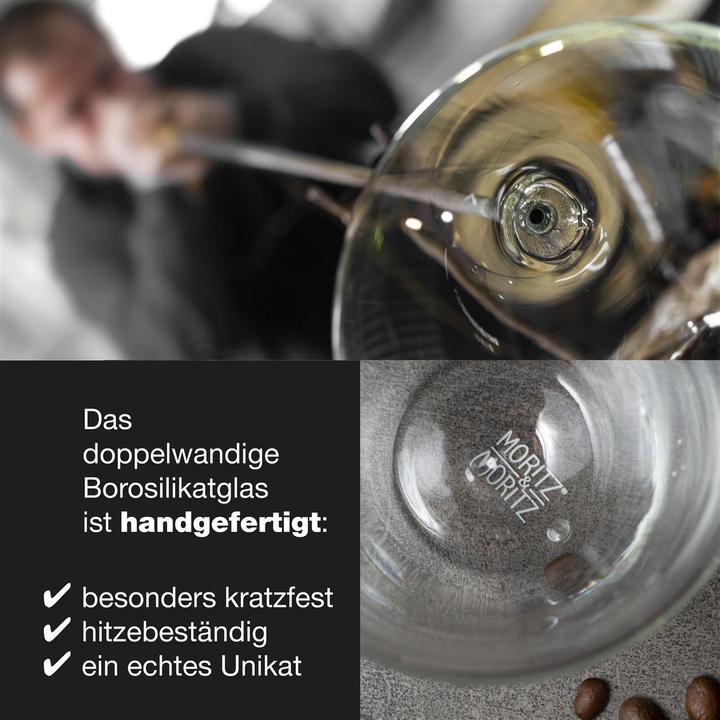 Immagine prodotto Moritz & Moritz Tazze di vetro per espresso (80 ml, 2 x)