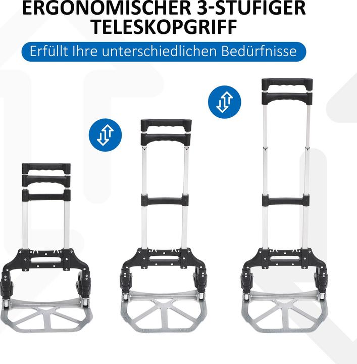 Produktbild Homcom Transportkarre klappbar (70 kg)