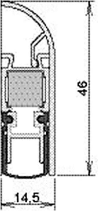 Actual product image Athmer Door seal Sound-Ex Applic A