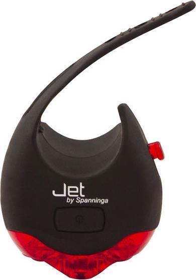 Actual product image Spanninga rear light JET XB usb (SNG-999122) (20 lm)