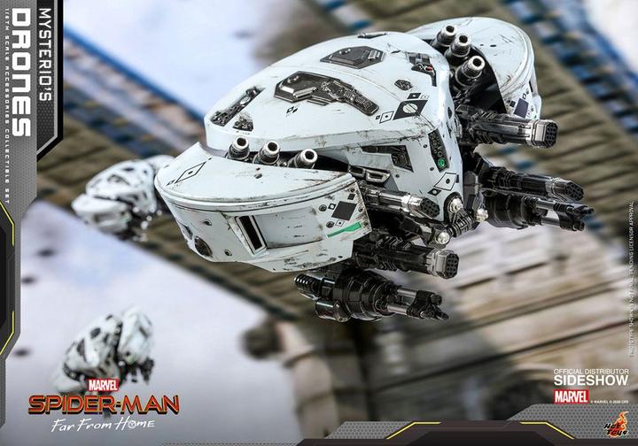 Actual product image Hot Toys Spider-Man: Far From Home "Mysterio's Drones" 1/6 Accessory Set