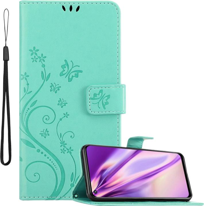 Floral turquoise