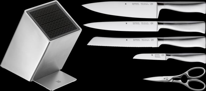 Immagine prodotto WMF Grand Gourmet Messerblock mit Messerset 6teilig, Made in Germany