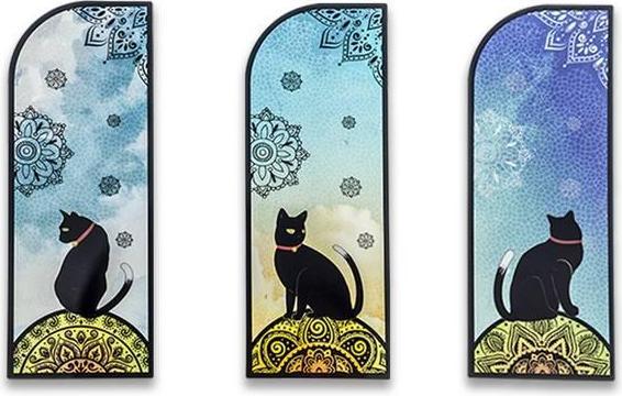 Produktbild JTI Lesezeichen mit schönen Katzenmotiven - 6 Stk