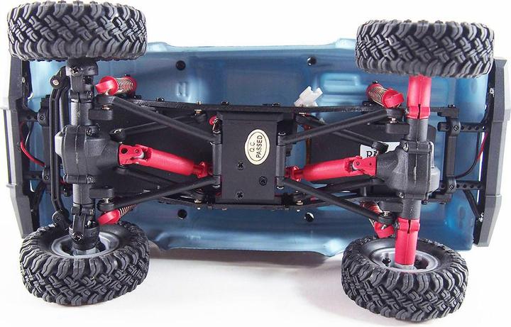 Actual product image Amewi AMX Rock Crawler AM24 4WD 1:24 RTR blue (RTR Ready-to-Run)