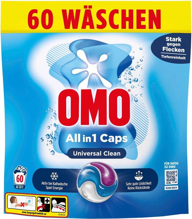 Immagine prodotto OMO Universal Clean (60 Cicli di lavaggio, Liquida)