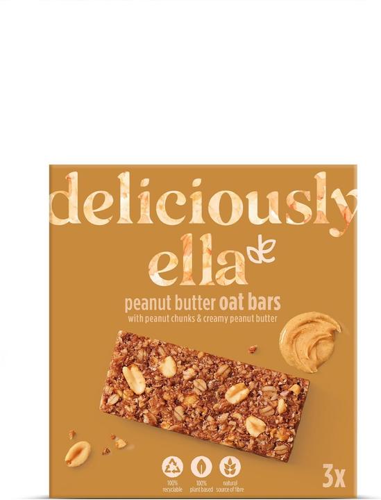 Image du produit Deliciously Ella Barre au beurre de cacahuète et à l'avoine 3 x 50g (150 g)