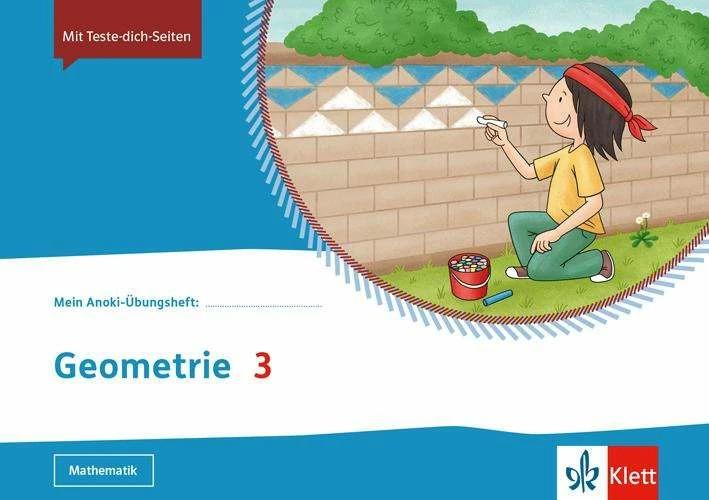 Actual product image Mein Anoki-Übungsheft. Geometrie 3. Übungsheft Klasse 3 (German, 2023)