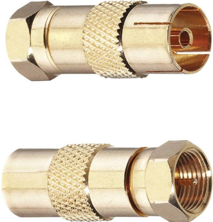 Produktbild Oehlbach F-Plug Adapter m/f (Stecker und Verbinder)