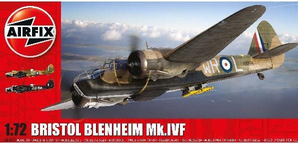 Actual product image Airfix Bristol Blenheim Mk.IVF