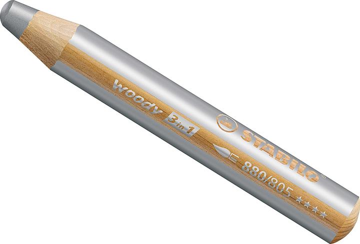 Image du produit STABILO Woody 3 en 1 (Argent, 1 x)