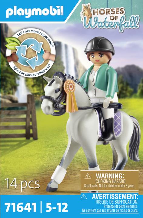 Actual product image Playmobil Turnierreiterin (71641, Playmobil Horses of Waterfall)