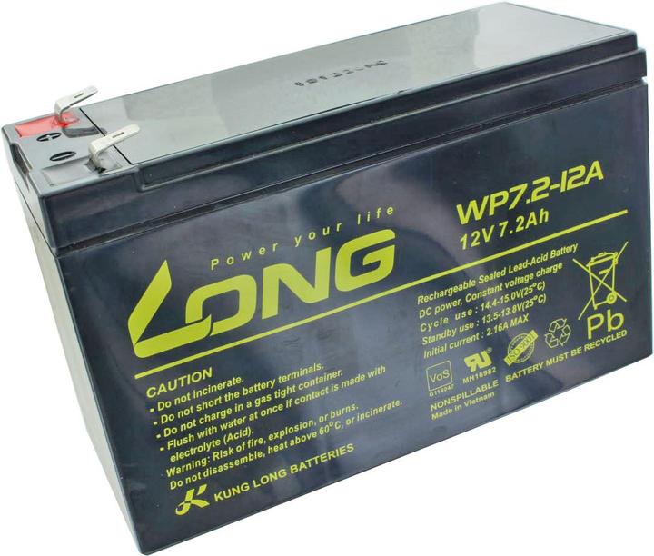 Immagine prodotto Kung Long APC RBC17 Akku RBC2 als Nachbau Akku von AccuCell mit 12 Volt und 7,2Ah (12 V, 7.20 Ah)