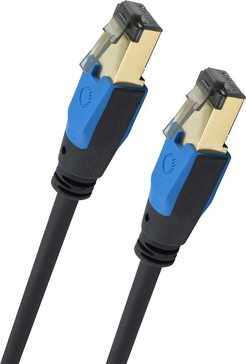 Image du produit Oehlbach Câble réseau RJ45 Cat 8.1 Giga Stream 1m (S/UTP, CAT8.1, 1 m)