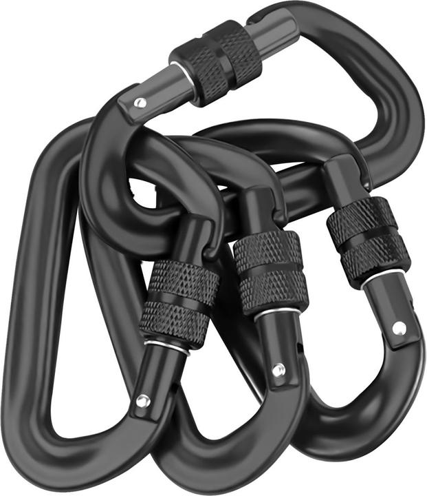 Image du produit Intirilife Lot de 4 mousquetons pour charges lourdes