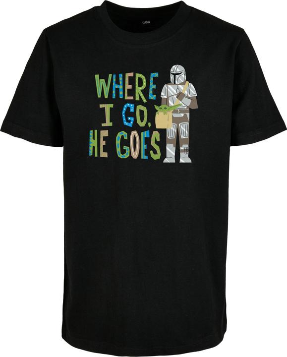 Image du produit Mister Tee Tee Mandalorian Where I Go Kids - 160463 (158)