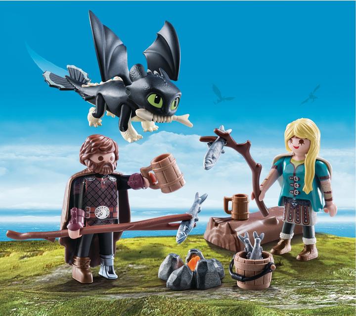 Produktbild Playmobil Hicks und Astrid (70040, Playmobil Dragons)