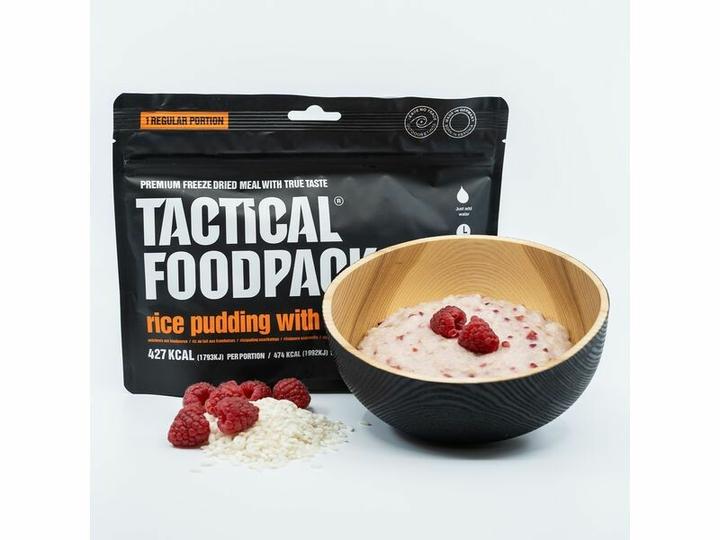 Actual product image Tactical Foodpack Rice Pudding and Berries (90 g)