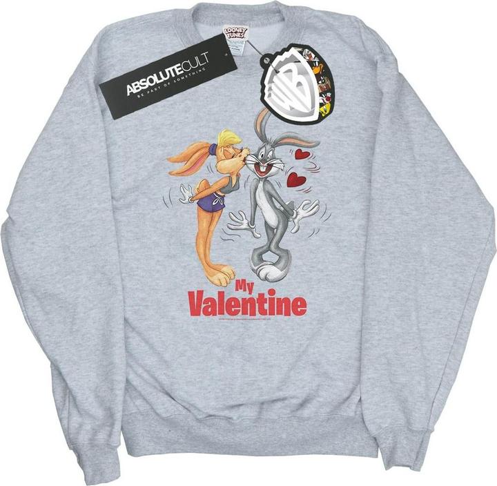 Looney Tunes Bugs Bunny And Lola Valentine's Day Sweatshirt Mädchen