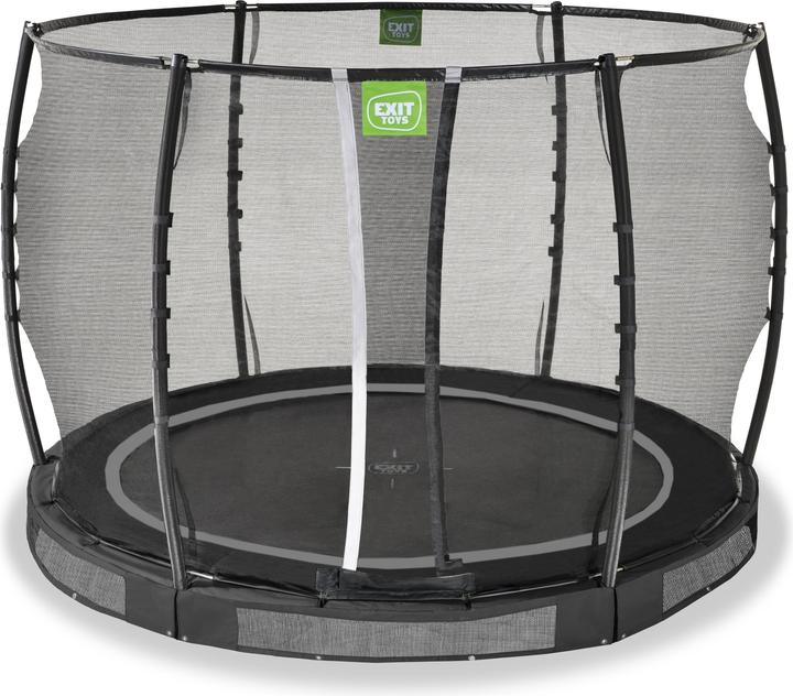 Immagine prodotto Exit Trampolino Allure Premium da terra ø305cm - nero (305 cm)