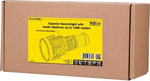 Image du produit Nitecore TM38 Lite (19.50 cm, 1800 lm)