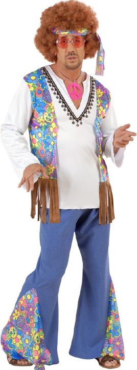 Produktbild Widmann Hippie Kostüm: Flower Power Outfit (S)