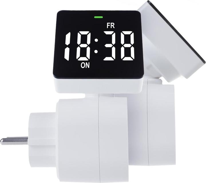 Actual product image Greenblue digitale Zeitschaltuhr max. Belastung 16A IP20 GB610 E