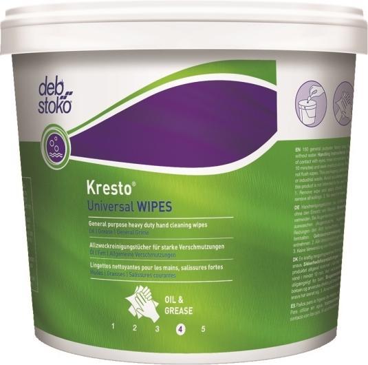 Actual product image Deb Stoko Håndrens Kresto Universal Wipes 150stk/ds UNV150W - (150 pcs.)