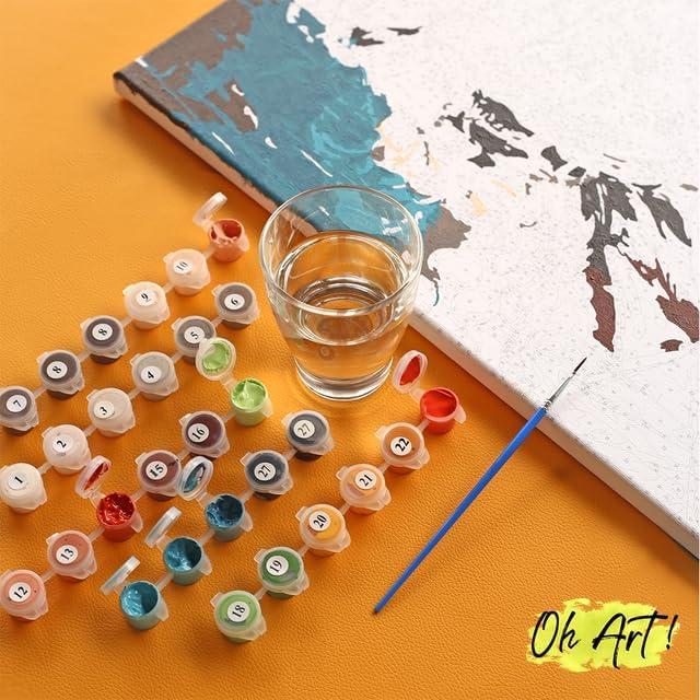 Image du produit Oh Art! Peinture par numéros Fille en chemise