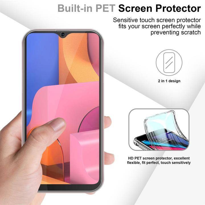 Image du produit Cadorabo TPU 360 degrés Case Cover (Samsung Galaxy A20s)