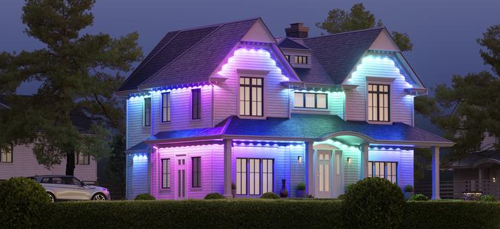 Actual product image Nanoleaf Permanent Outdoor Lights Erweiterungspack 5 Meter (RGBW, 500 cm, Outdoor)