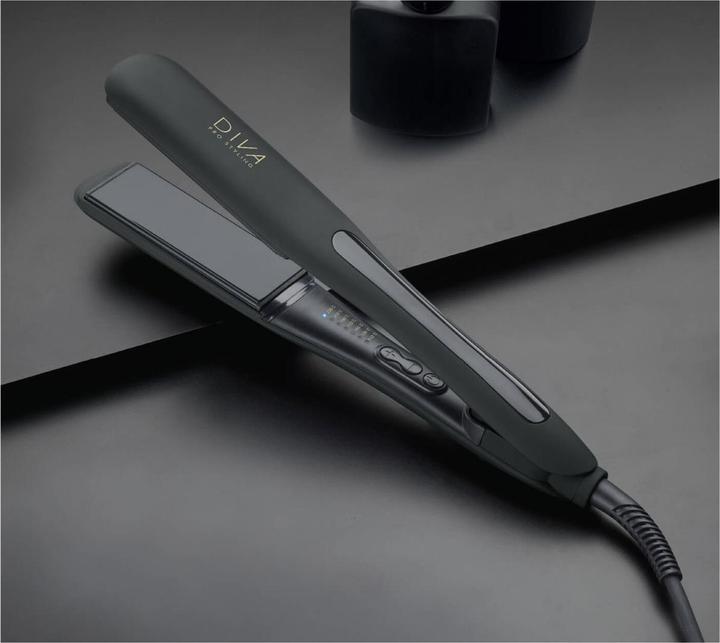 Immagine prodotto Diva Professional Styling Diva - Pro Styling Wide Digital Styler Nero (Piastra per capelli)