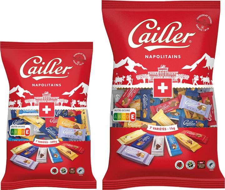 Actual product image Cailler Napolitains mix (1000 g)