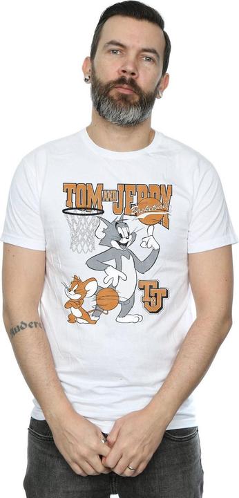 Immagine prodotto Tom & Jerry Maglietta da basket in cotone Spinning (S)
