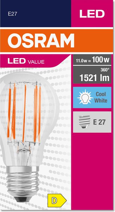 Produktbild Osram Classic (E27, 4 W, 470 lm, 1 x, E)